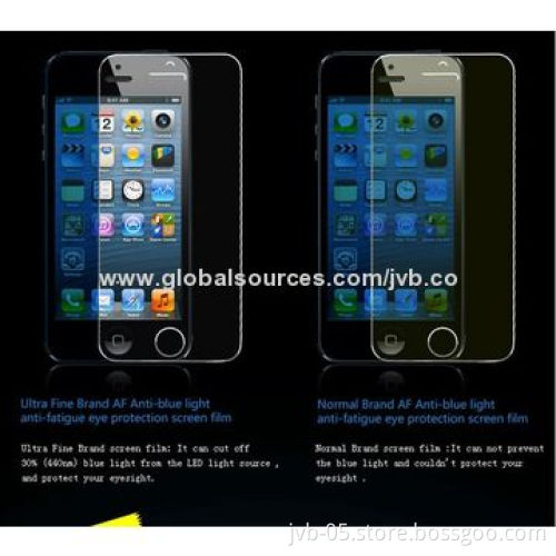 Blue light cut tempered glass screen protector for iPhone 6 Plus